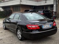 Usata Mercedes E250 Avantgarde 203 CV (149 kW) 2011 Nero Berlina