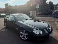 Usata Mercedes SL350 245 CV (180 kW) 2003 Nero Cabrio