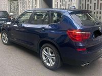 Usata BMW X3 Advantage 249 CV (183 kW) 2017 Blu/azzurro SUV