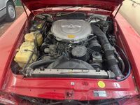 Usata Mercedes SL500 244 CV (179 kW) 1986 Rosso Cabrio