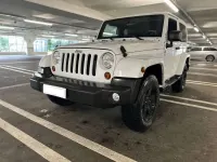 Usata Jeep Wrangler Sahara 200 CV (147 kW) 2012 Bianco SUV