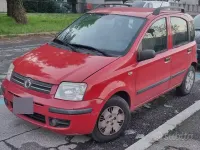 Usata Fiat Panda 60 CV (44 kW) 2007 Rosso Utilitaria
