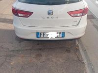 Usata Seat Leon 110 CV (80 kW) 2016 Bianco Berlina