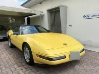 Usata Corvette C4 305 CV (224 kW) 1992 Giallo Cabrio