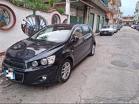 Usata Chevrolet Aveo 69 CV (50 kW) 2012 Nero Utilitaria