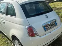 Usata Fiat 500 69 CV (50 kW) 2009 Bianco Cabrio