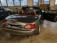 Usata Mazda MX5 110 CV (80 kW) 2002 Grigio Cabrio