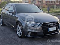 Begagnad Audi A3 Sportback Sport 116 HK (85 kW) 2018 Grå Halvkombi