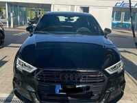 Usata Audi A3 S-Line 150 CV (110 kW) 2019 Nero Berlina