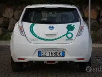 Usata Nissan Leaf Visia 80 kW (109 CV) 2015 Bianco Utilitaria