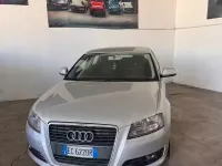 Usata Audi A3 Ambition 90 CV (66 kW) 2010 Grigio Utilitaria