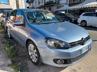 Usata VW Golf VI 122 CV (89 kW) 2009 Blu Utilitaria