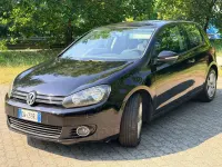 Usata VW Golf VI Comfortline 102 CV (75 kW) 2009 Nero Utilitaria