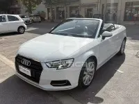 Usata Audi A3 Cabriolet Design 116 CV (85 kW) 2018 Bianco Cabrio