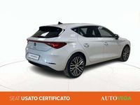 Usata Seat Leon XCELLENCE 150 CV (110 kW) 2021 Bianco pastello Berlina