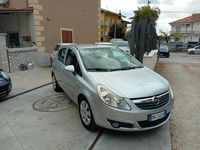 Usata Opel Corsa Enjoy 80 CV (58 kW) 2008 Argento Utilitaria