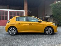 Usata Peugeot 208 75 CV (55 kW) 2020 Giallo Utilitaria