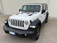 Usata Jeep Wrangler Unlimited Sport 200 CV (147 kW) 2019 Bianco SUV