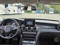 Usata Mercedes C220 170 CV (125 kW) 2015 Blu Berlina