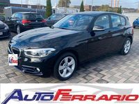 Usata BMW 120 Sport Line 184 CV (135 kW) 2017 Nero Utilitaria