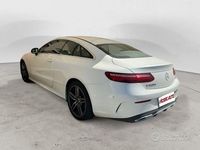 Usata Mercedes E220 Premium 194 CV (142 kW) 2017 Bianco Coupé