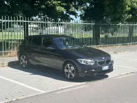 Usata BMW 116 Sport Line 116 CV (85 kW) 2015 Nero Utilitaria