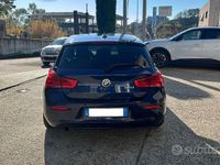 Usata BMW 116 Advantage 116 CV (85 kW) 2017 Blu Utilitaria