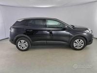 Usata Peugeot 3008 131 CV (96 kW) 2019 Nero SUV
