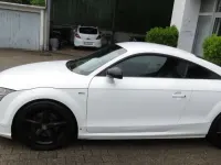 Begagnad Audi TT S-Line 250 HK (183 kW) 2009 Vit Sportkupé