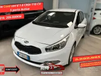 Usata Kia Ceed Active 110 CV (80 kW) 2016 Bianco Utilitaria