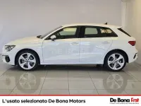 Usata Audi A3 Sportback Advanced 200 CV (147 kW) 2022 Bianco Utilitaria