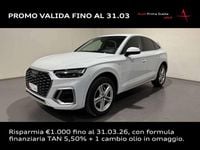 Usata Audi Q5 Sportback S-Line 204 CV (150 kW) 2024 Bianco ghiaccio metallizzato SUV