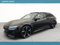 Usata Audi RS6 Ambiente 600 CV (441 kW) 2021 Nero sebring cristallo Berlina