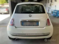 Usata Fiat 500 Lounge 69 CV (50 kW) 2010 Bianco gelato Utilitaria
