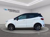 Usata Ford Ecosport ST-Line 125 CV (91 kW) 2018 Bianco pastello SUV