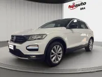 Usata VW T-Roc Style 150 CV (110 kW) 2018 Bianco SUV