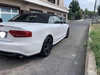 Usata Audi A5 Cabriolet Ambiente 211 CV (155 kW) 2011 Bianco Cabrio