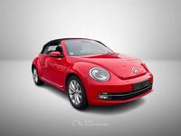 Usata VW Beetle Cabriolet Design 105 CV (77 kW) 2014 Rosso metallizzato Cabrio
