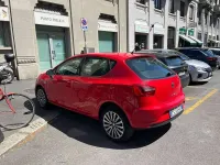 Usata Seat Ibiza CONNECT 75 CV (55 kW) 2016 Rosso Berlina