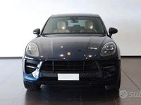 Usata Porsche Macan Turbo 353 CV (259 kW) 2019 Blu SUV