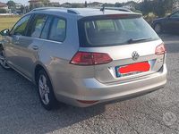 Usata VW Golf VII Highline 110 CV (80 kW) 2017 Grigio Station wagon