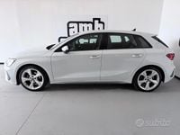 Usata Audi A3 S-Line 150 CV (110 kW) 2023 Bianco Berlina