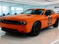 Usata Dodge Challenger 309 CV (227 kW) 2014 Arancione Coupé