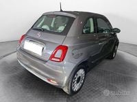 Usata Fiat 500 Lounge 69 CV (50 kW) 2017 Grigio scuro mica Berlina