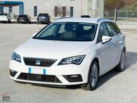 Usata Seat Leon ST Style 131 CV (96 kW) 2020 Bianco Station wagon