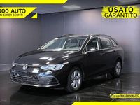 Usata VW Golf VIII Life 110 CV (80 kW) 2021 Nero Station wagon