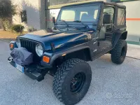 Usata Jeep Wrangler 177 CV (130 kW) 2001 Blu SUV