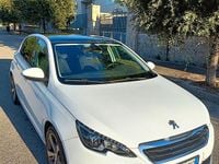 Usata Peugeot 308 Allure 120 CV (88 kW) 2015 Bianco Berlina