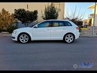 Usata Audi A3 Ambition 105 CV (77 kW) 2011 Bianco Berlina