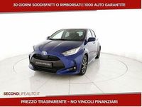 Usata Toyota Yaris Hybrid Style 116 CV (85 kW) 2020 Blu Utilitaria